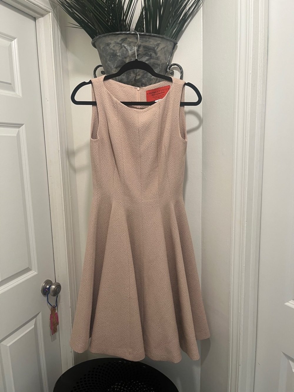 Chic Sleeveless Blush Dress